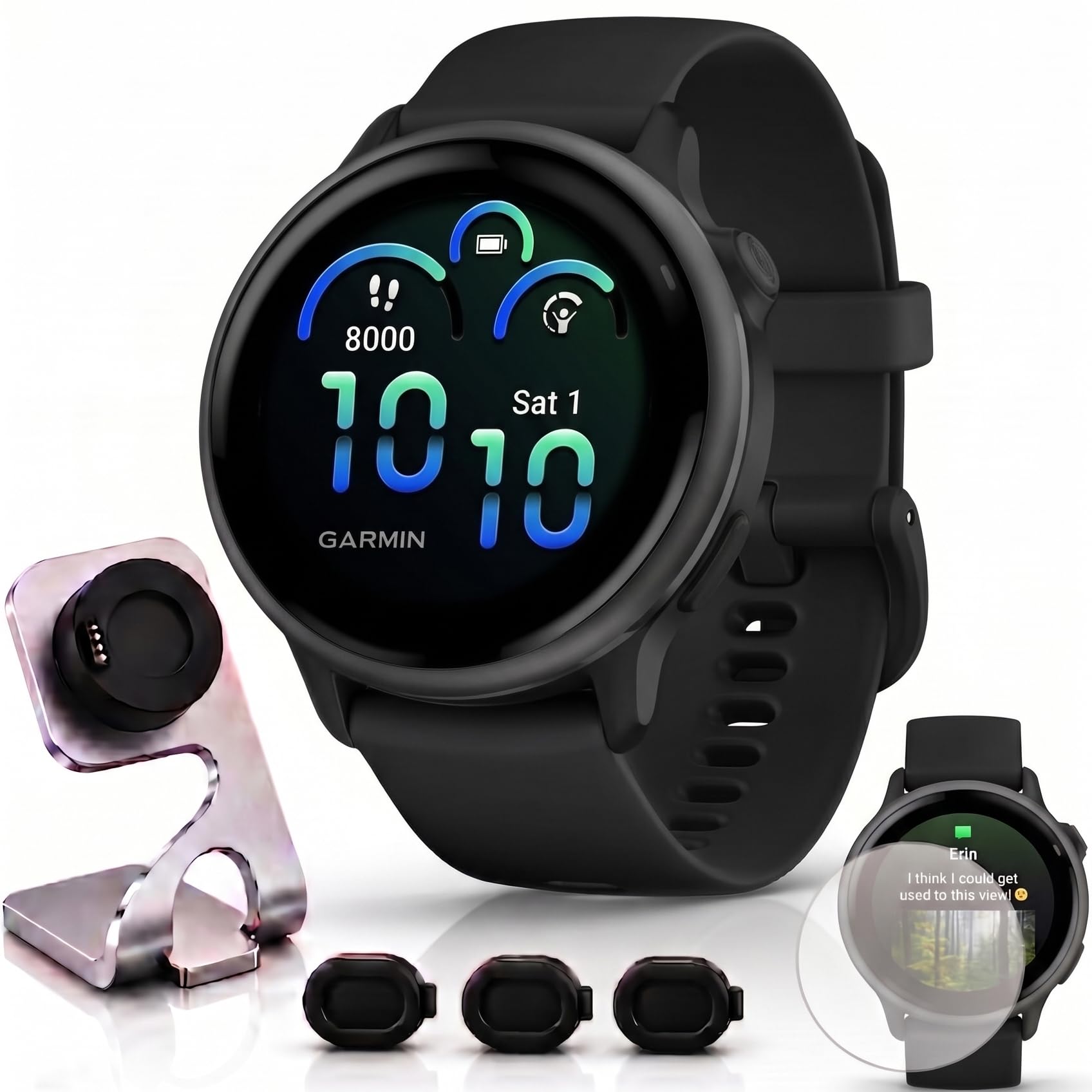vivoactive 6, Health and Fitness GPS Smartwatch, AMOLED Display, Up to 11 Days of Battery…