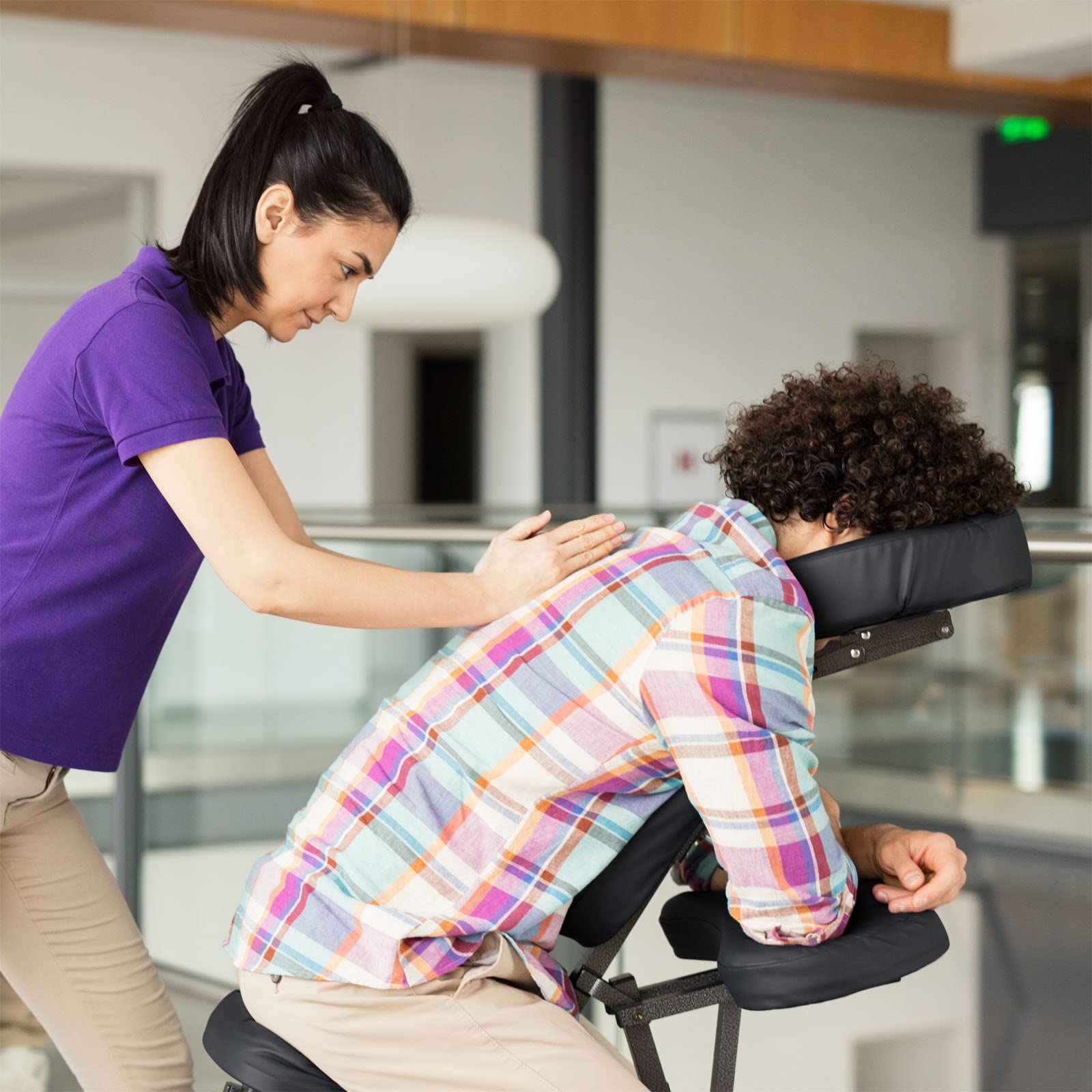 Silla de Masaje Plegable hasta 200kg Tatuajes estética Accesorio Fisioterapia reposacabezas