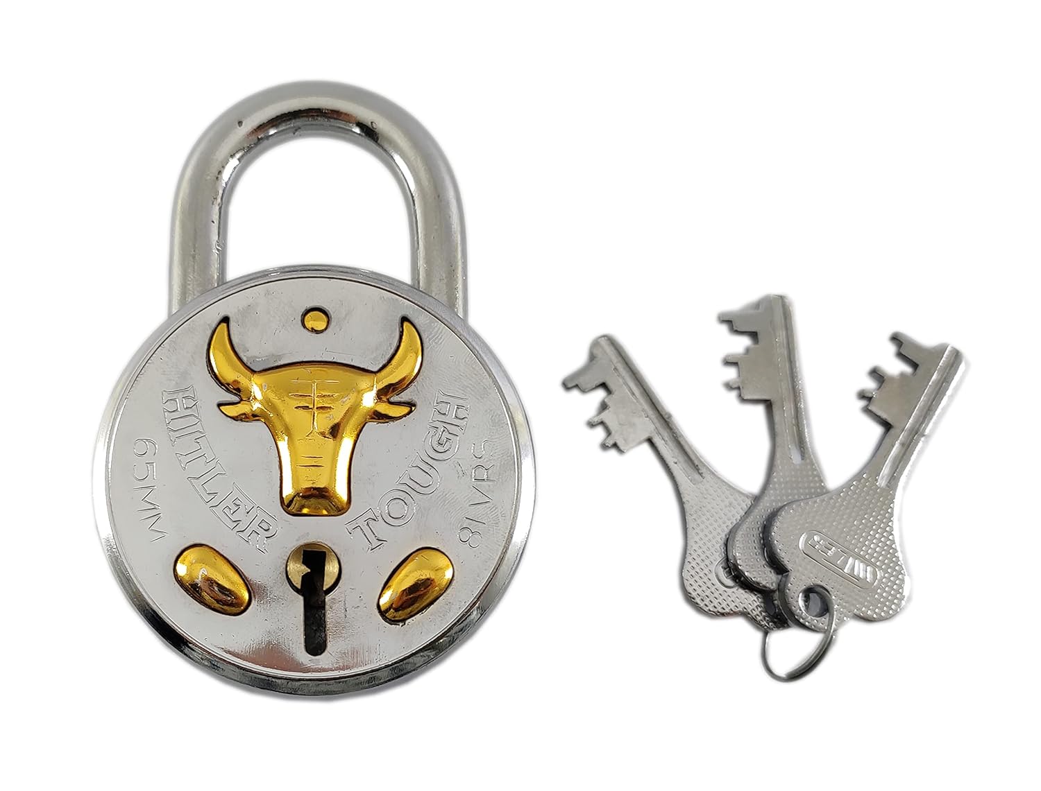 Shree Ganesh Enterprises Heavy Iron Double Locking Hitler 3 Keys