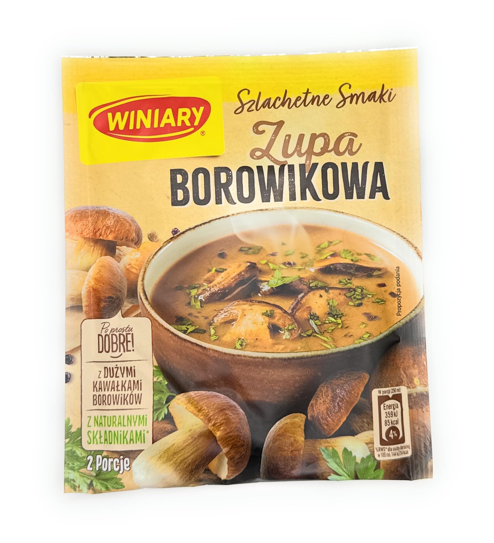 Winiary Zupa Borowikowa 45gram Bag (3-Pack)