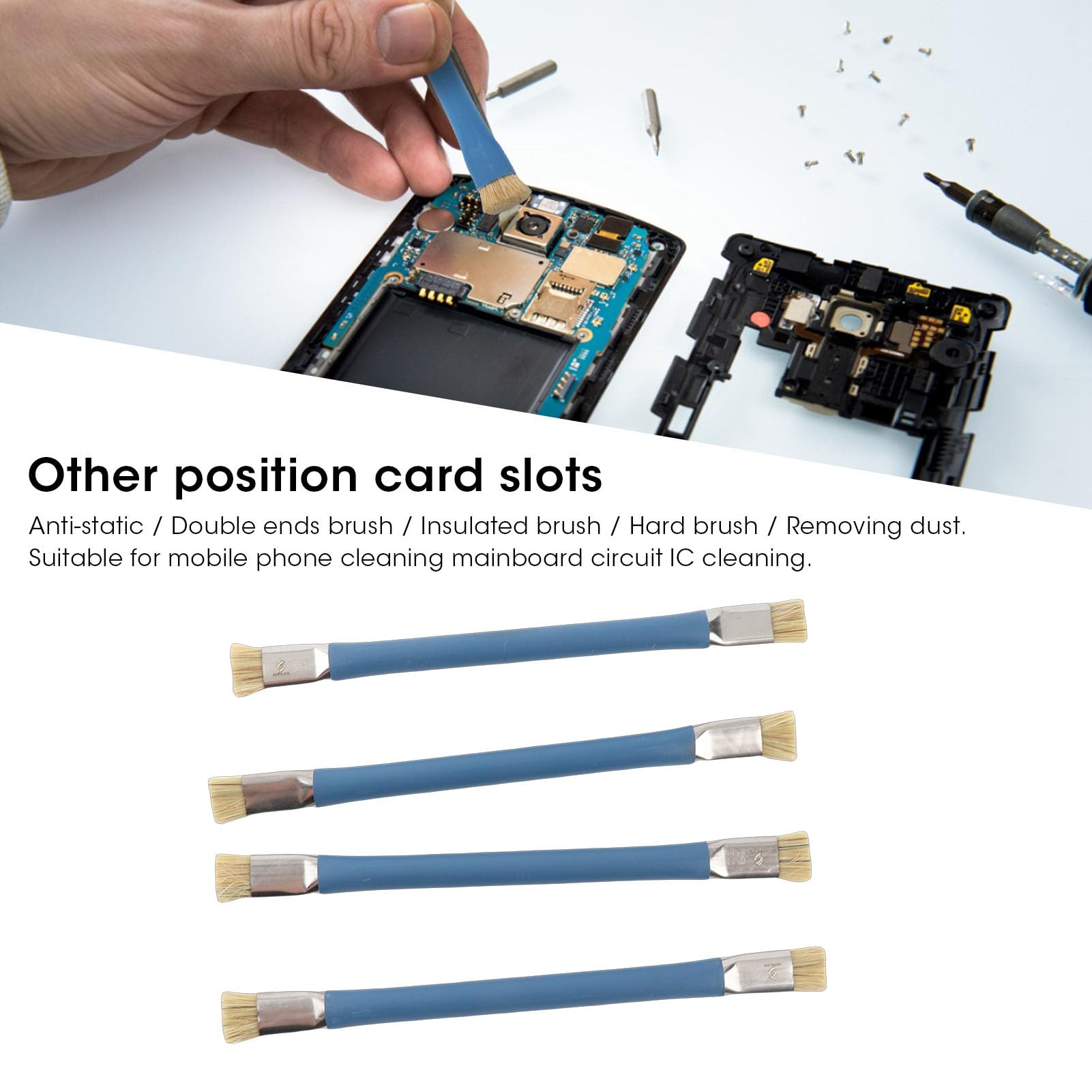 Antistatic Brushes for Mobile Phone Repair -2 Antistatic Brushes for Mobile Phone Repair -2