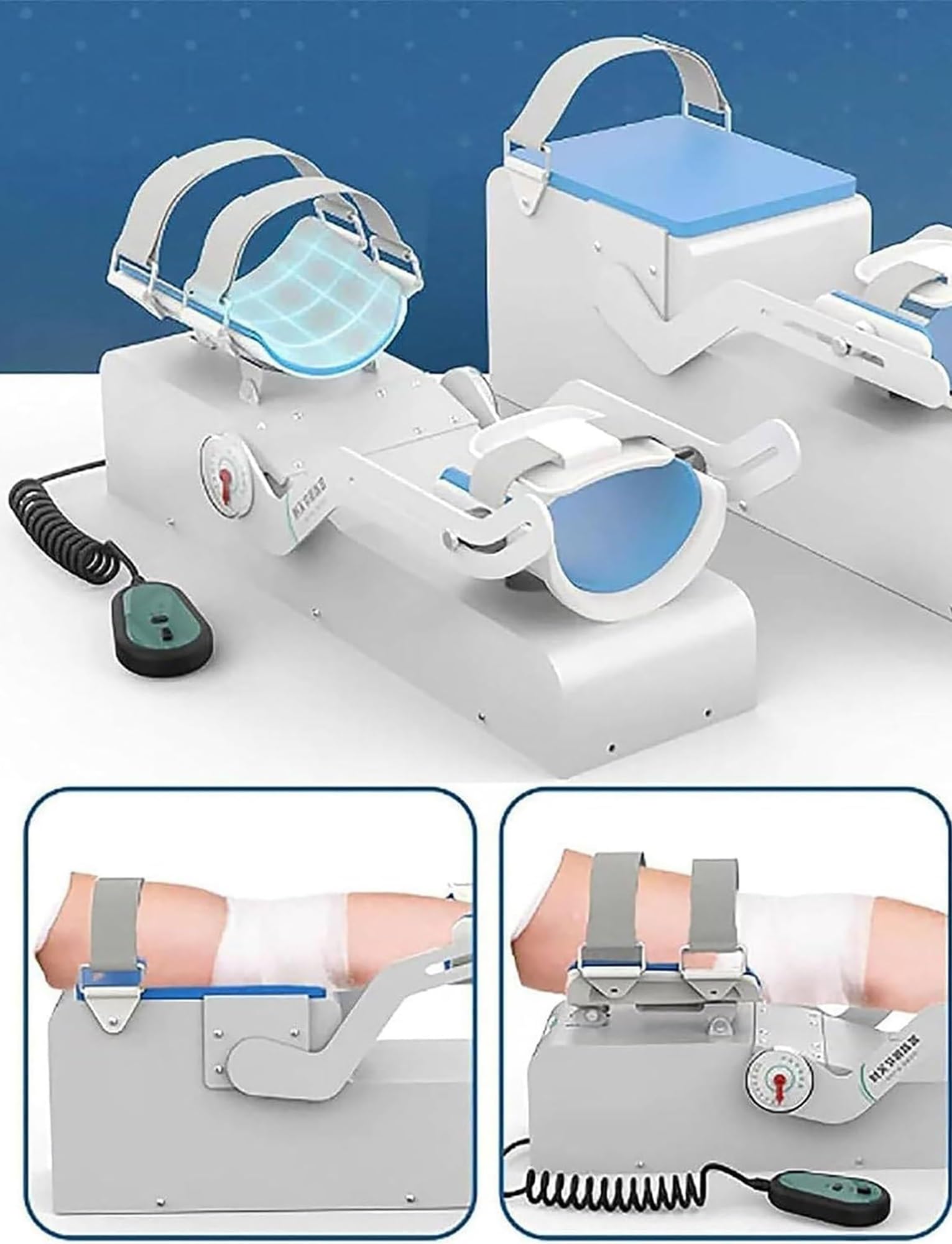 Dispositivo elettrico for la riabilitazione dell'articolazione del gomito, tutore for gomito, tutore for braccio, stabilizzatore post-operatorio regolabile da -10° a 150°, for frattura del braccio