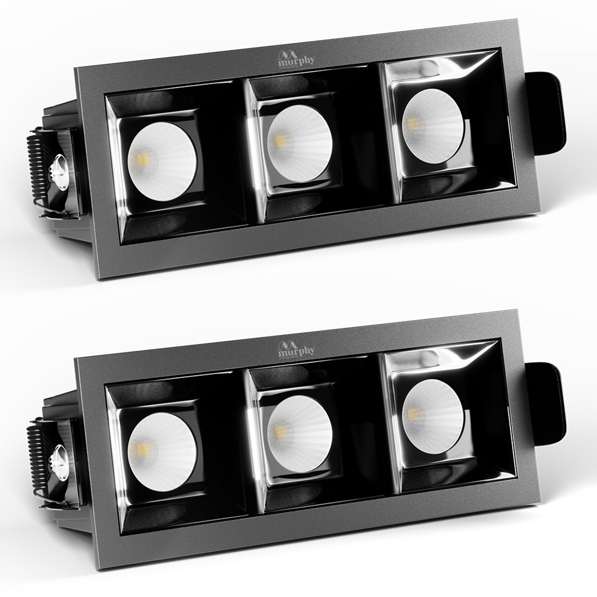 Murphy Aluminium 6W Black Finish Square Laser Led Ceiling Cob Spot, Focus, Down Ceiling Light, Ceiling Pop Light (Warm White, Pack Of 2), With 2 Years Warranty (B0CWP2XQFF) Amazon Price History, Amazon Price Tracker