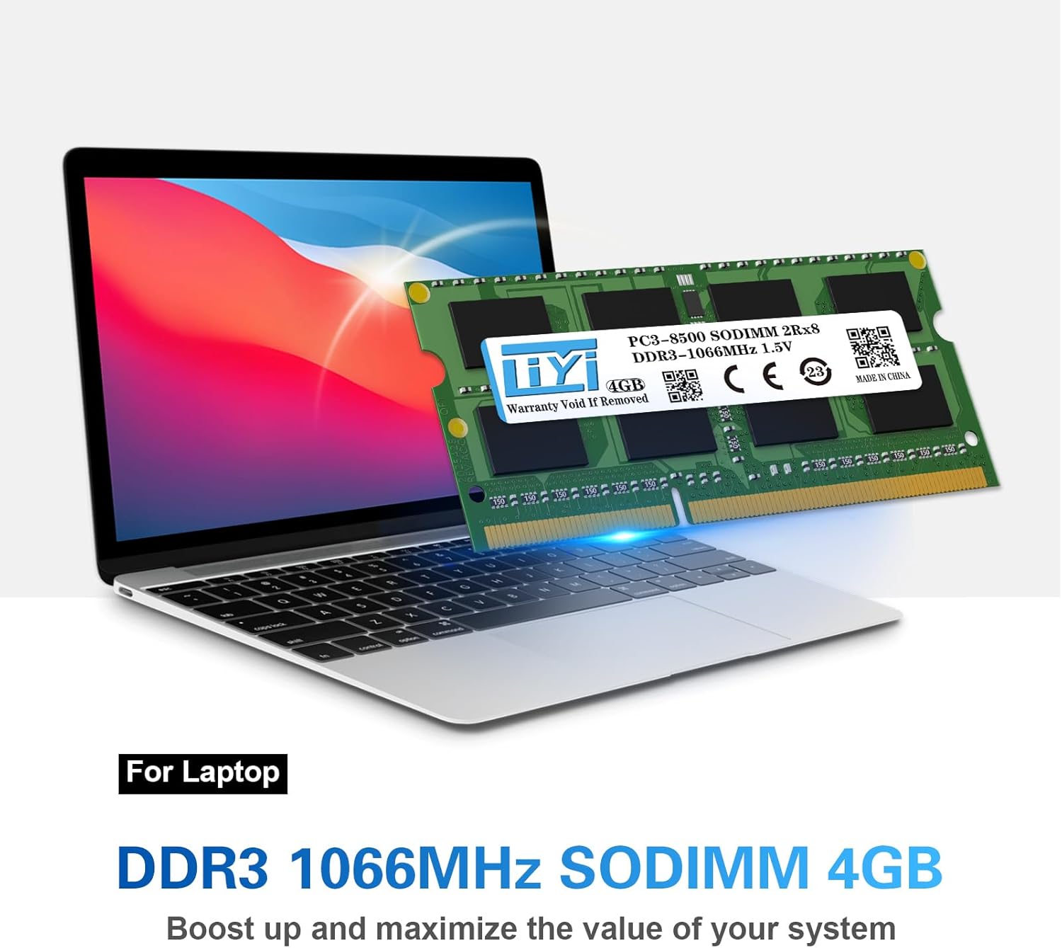 LIYI 4GB DDR3 1066MHz Review: Testado por 30 dias em laptop