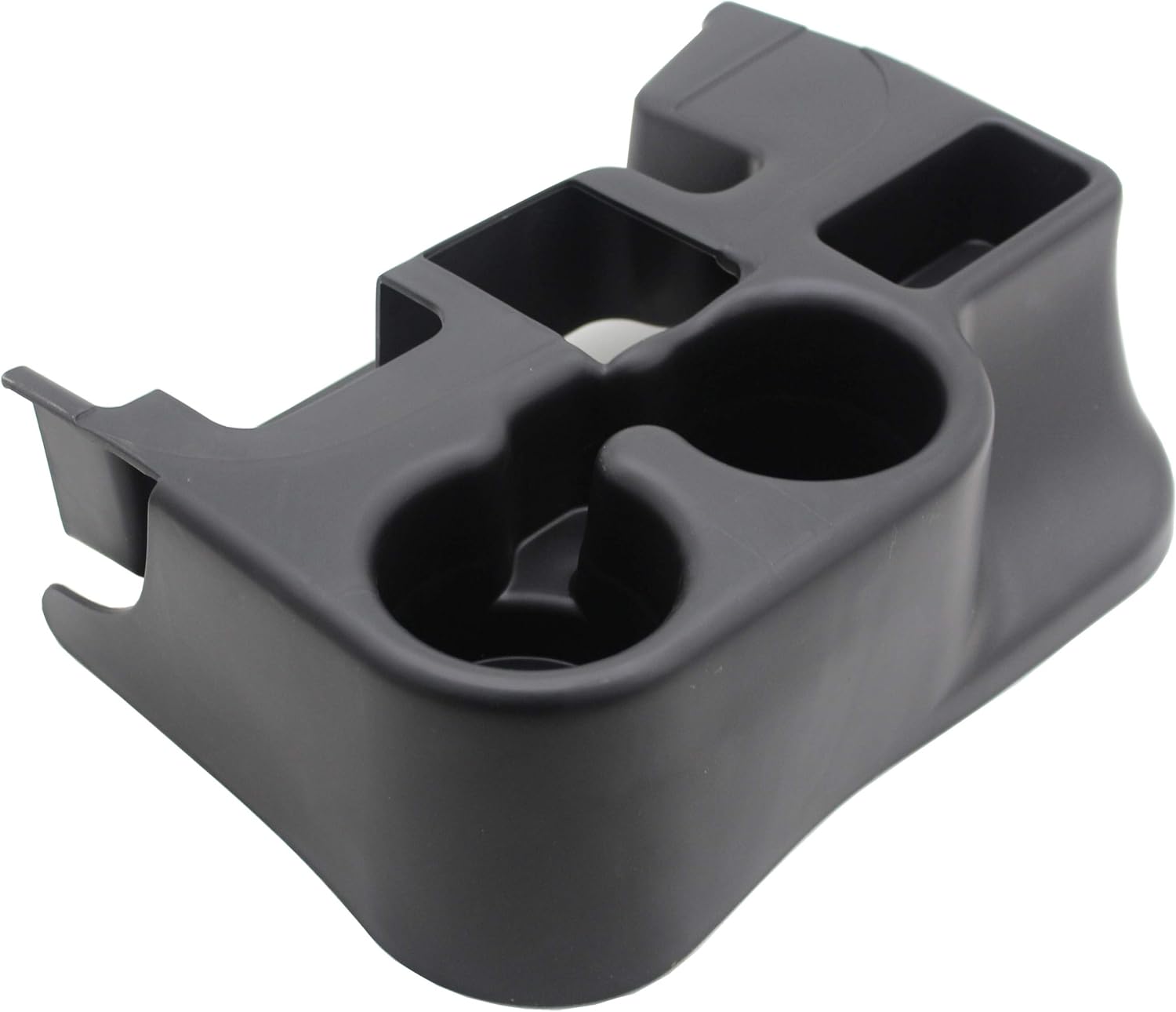 Ezzy Auto Black Center Console Tray Box Cup Holder add-on Compatible with 2003-2012 Dodge Ram 1500 2500 3500 REPL SS281AZAA