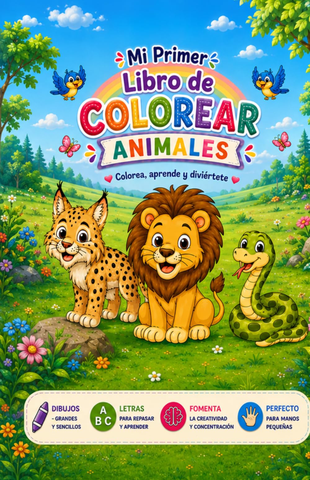 Libro de colorear animales