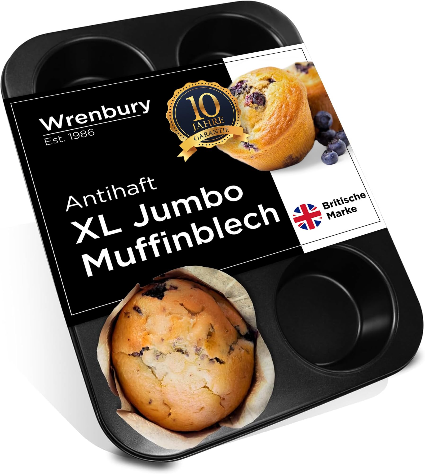Mini-Kuchenform Set Für Luftfritteuse & Ofen – 3x Runde Antihaft-Backformen Für Muffins, Burgerbrötchen & Mehr
