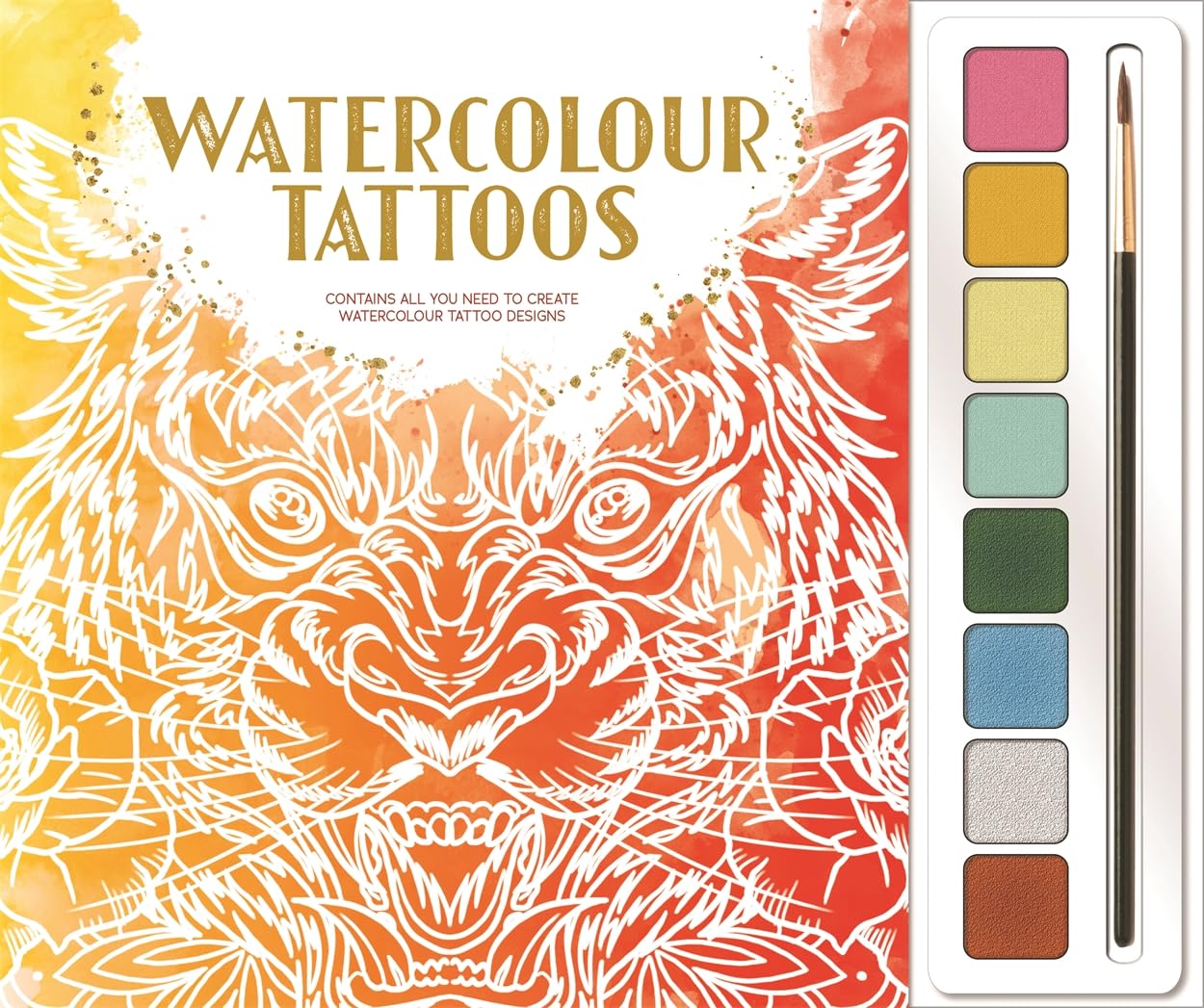 Watercolour Tattoos (Mind Spa Watercolours) Amazon.co.uk Igloo Books