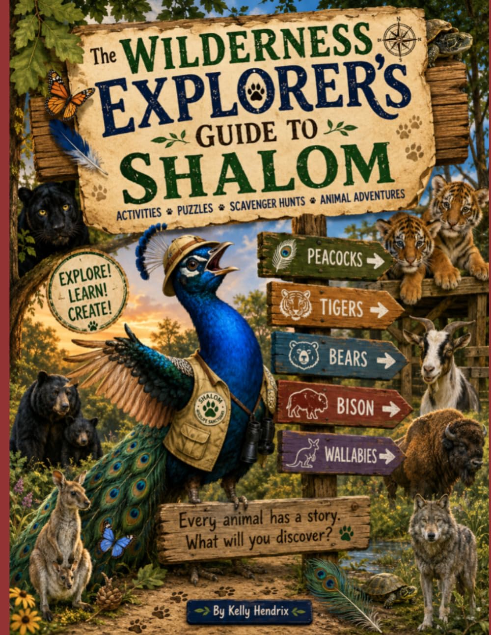 The Wilderness Explorer's Guide to Shalom: A Story from Shalom Wildlife Sanctuary