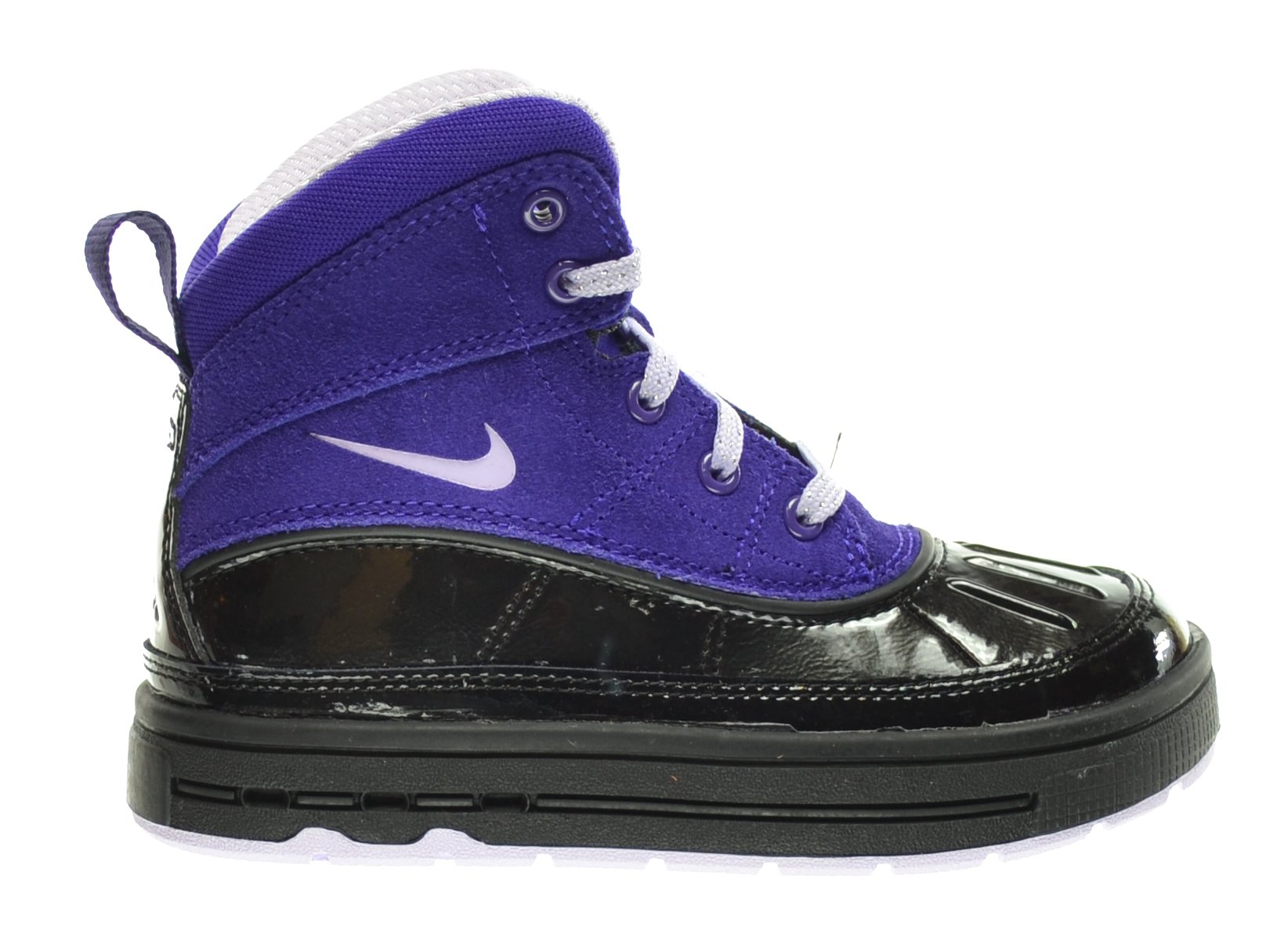 NIKE Woodside 2 High (PS) Little Kids Basketball Shoes Electric Purple/Violet Frost 524877-501