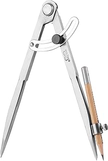 Mr. Pen- Professional Compass for Woodworking, 8 Inch Compass with Wing, Large Compass for Geometry, Compass Drawing Tool,...