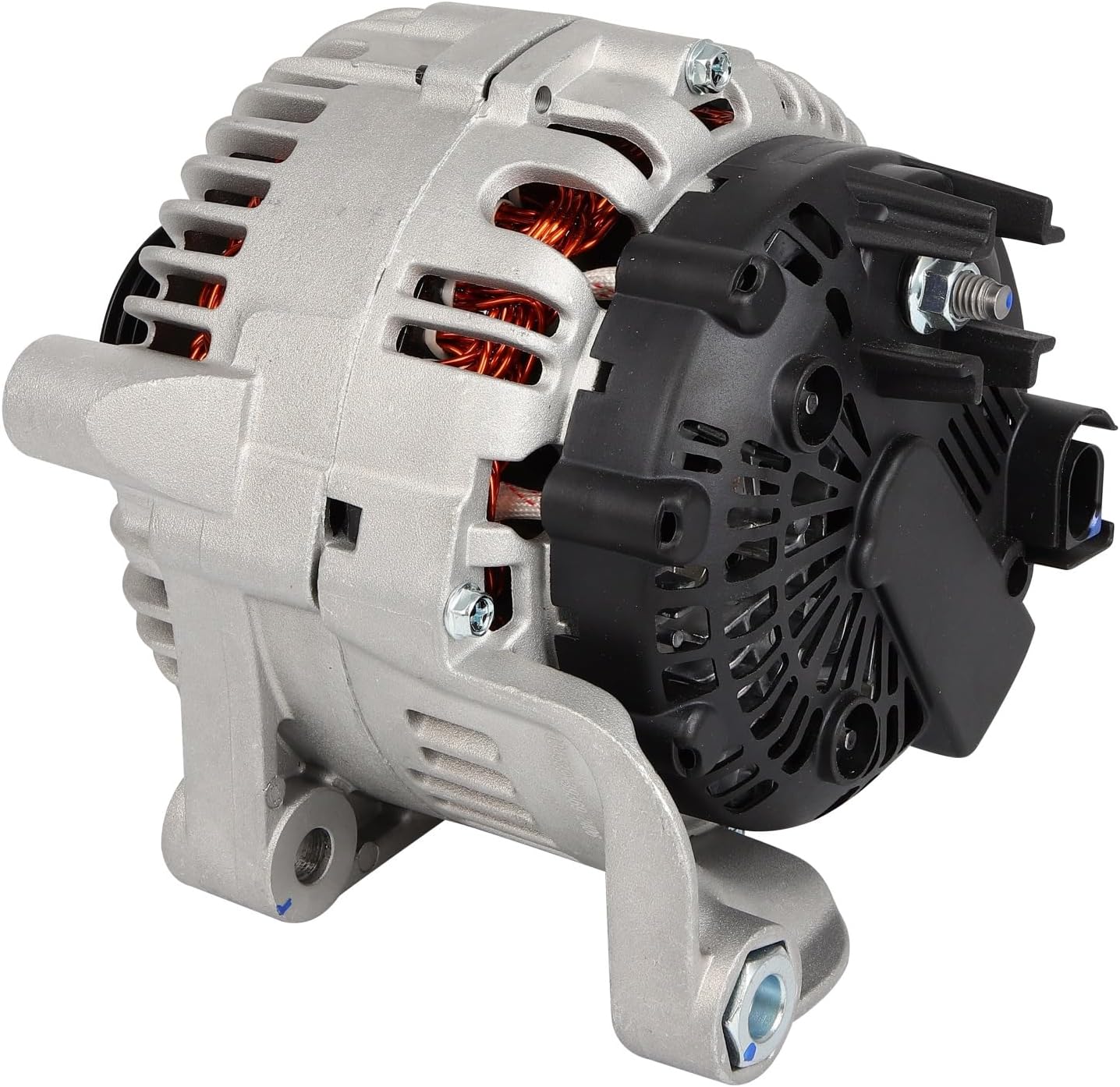 cciyu 23319 Alternators Replacement for BMW for 335d 3.0L 2009-2011,for BMW for 335i 3.0L 2009-2010,for BMW for M5 5.0L 2006-2010,for BMW for M6 5.0L 2006-2010 Alternator 6-Groove Pulley