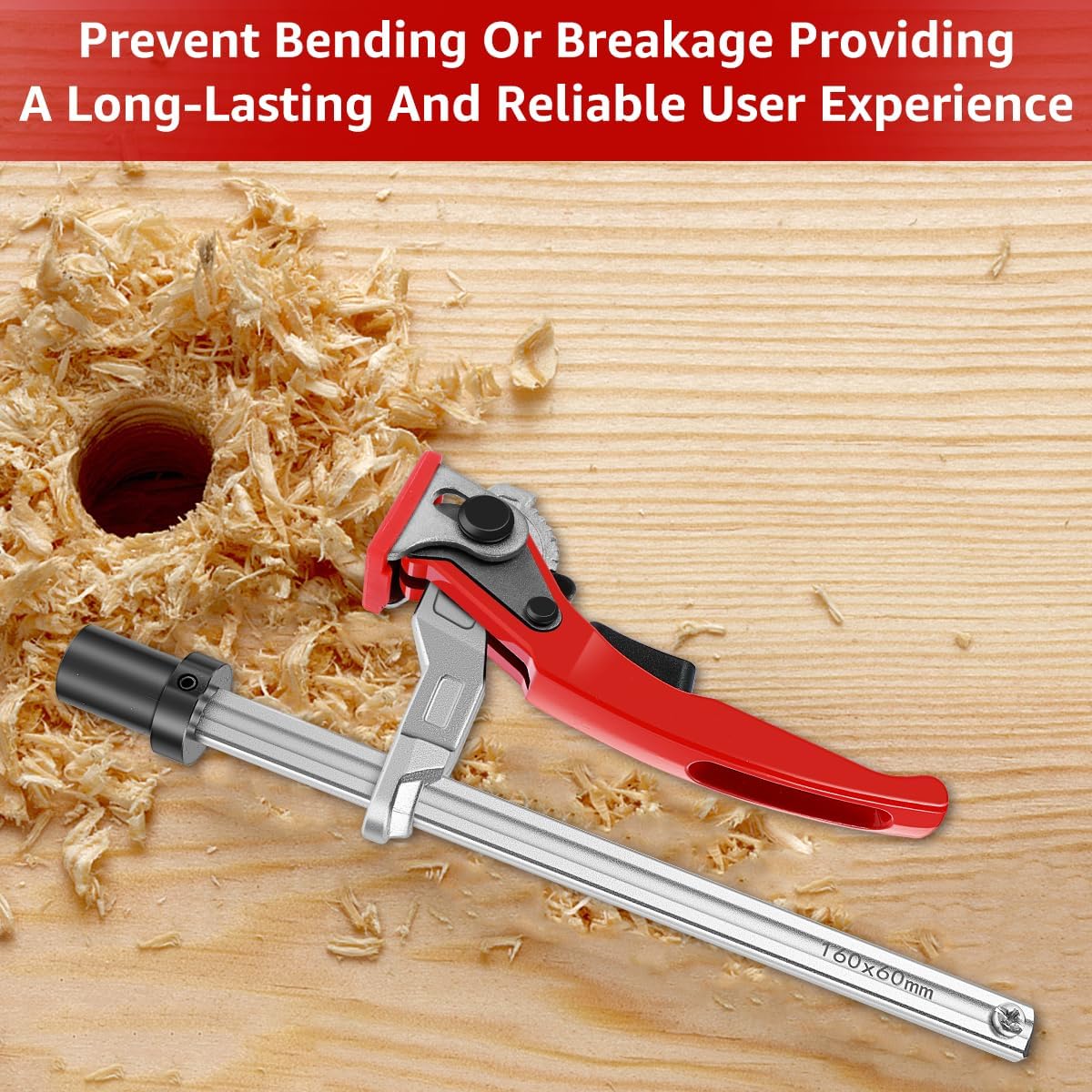 Bench Dog Clamp, 3/4"(19mm) Stable Holdfast Dog Hole, Adjustable Aluminum Table Clamp for Woodworking Tools, Desktop Fixing, Work Bench Hold Down Clip for Workbench