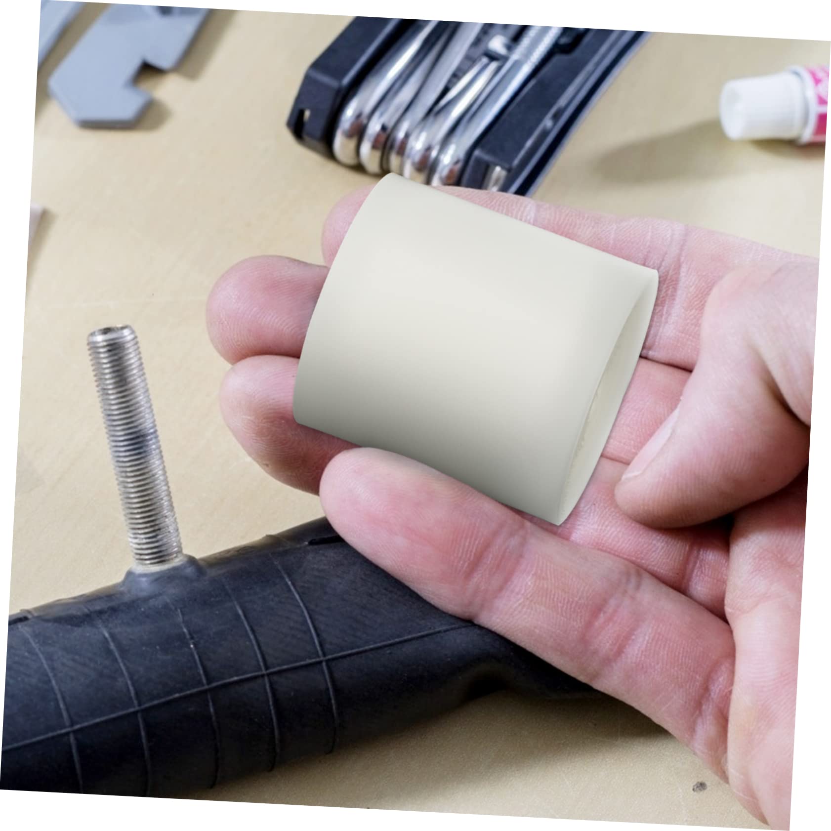 GAROZATION 2rolls Bike Tire Protector Liner -Puncture Tape for Cycling Supplies Easy Installation for Mountain and Road Tires Strong Against Nails