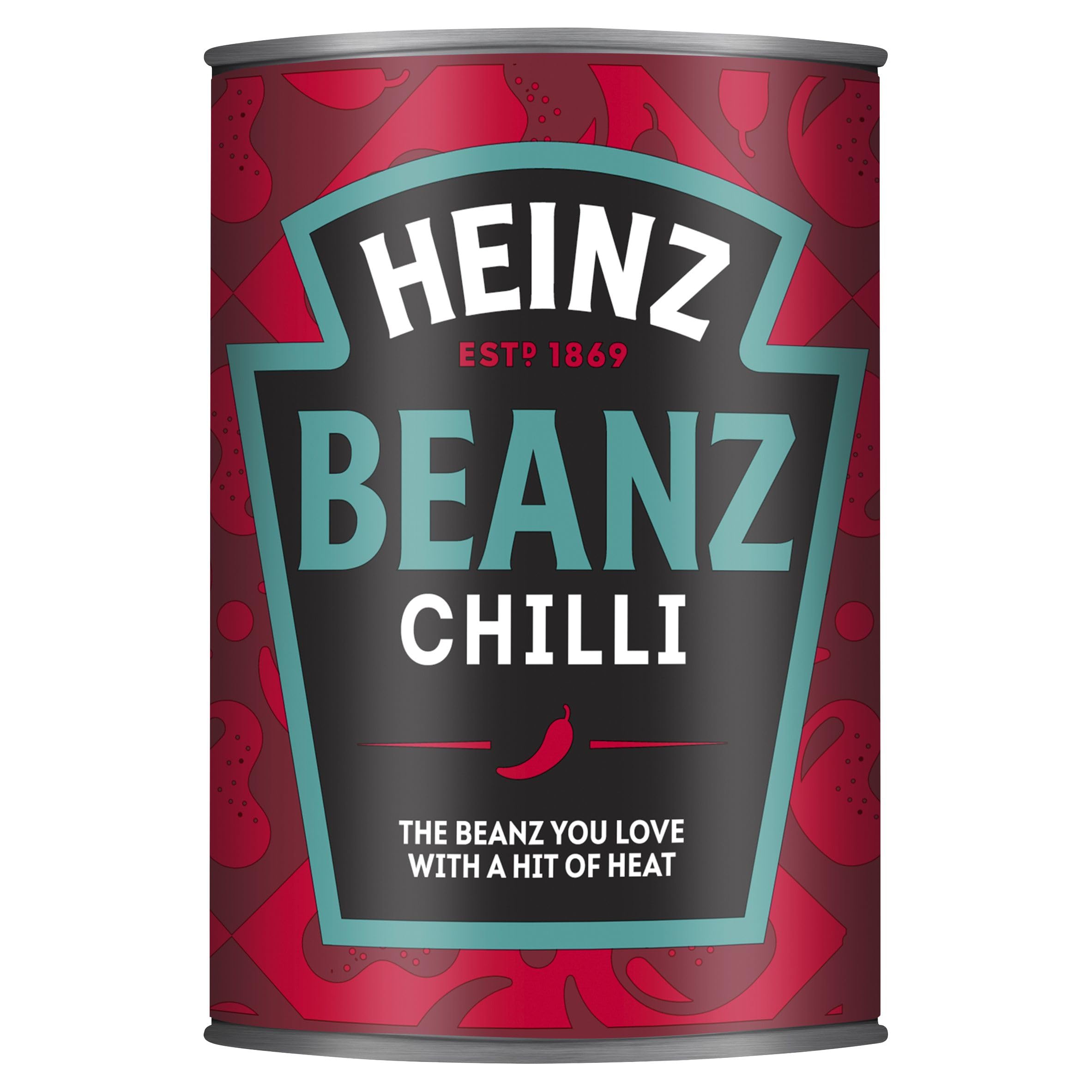Heinz Beanz with Fiery Chilly Jar, 390 g