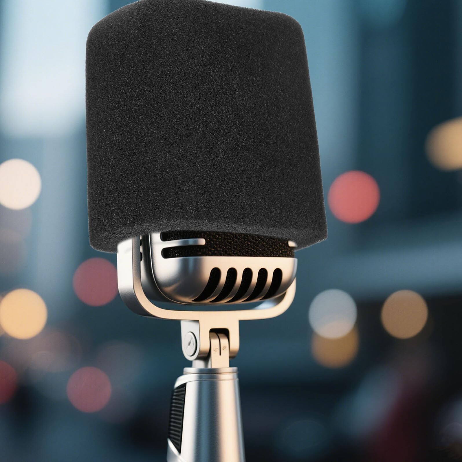 Milisten 3 pièces Lot de Housses Mousse pour Microphone à Main Protection Acoustique Épaisse Anti-bruit et Protection pour Scène et Karaoké