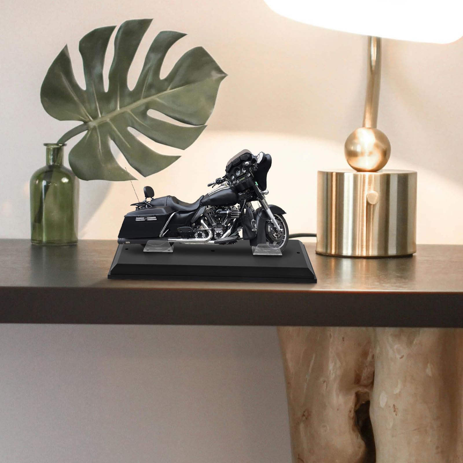 Soporte Expositor Para Motos A Escala 1:12 – Base De Plástico Estable Y Elegante – Ideal Para Coleccionistas De Figuras Y Modelos Pequeños