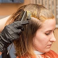 Vista 5 de Shamrock Guantes de examen de látex, color negro