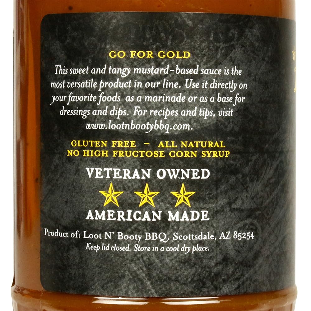 Loot N Booty BBQ - Honey Gold BBQ Sauce - 19.5 oz. - Image 6