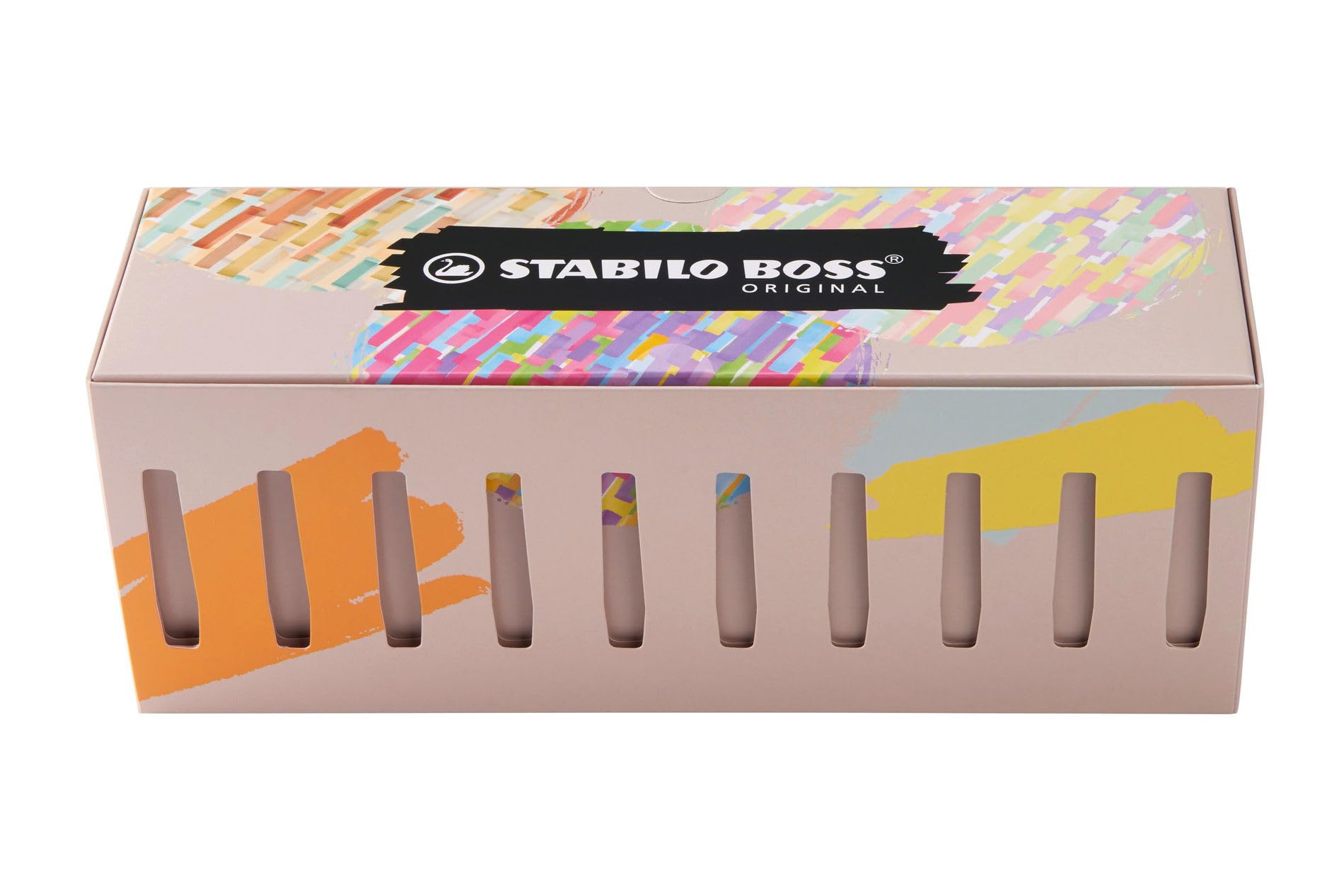 STABILO BOSS ORIGINAL - Highlighter - Deskset of 30 - with 9 Neon Colours, 14 Pastel Colours, 6 NatureCOLORS and 1 Black Marker - Image 4