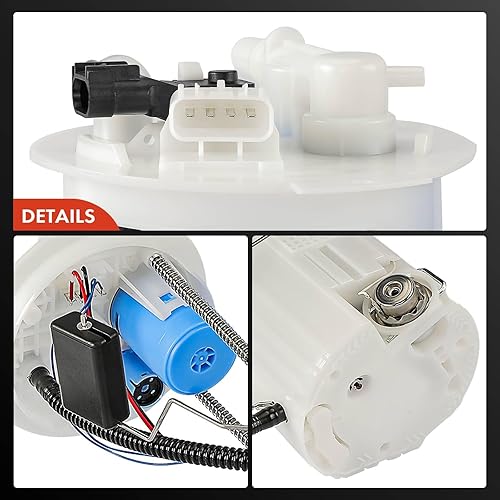 Miniatura 8 de A-Premium Conjunto de módulo de bomba de combustible eléctrica del lado derecho con sensor de presión compatible con Chevy/Chevrolet Equinox y GMC