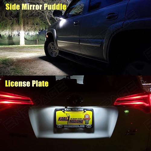 Miniatura 6 de Kit de 12 luces LED Explorer para interiores Ford Explorer 2002 2003 2004 2005 2006 2007 2008 2009 2010 blanco 6000K paquete de iluminación LED