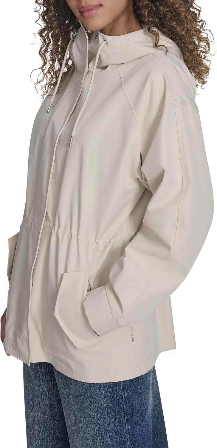 Levi's Women's Raglan Sleeve Rain Parka - Image 3