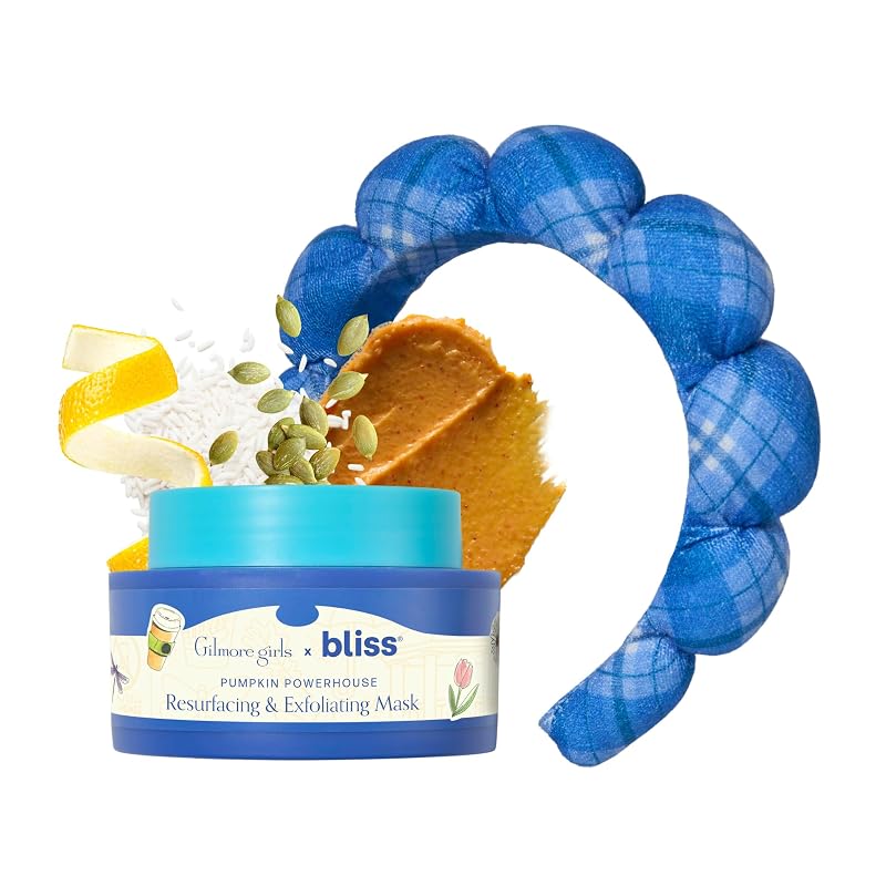 Bliss Gilmore Girls Máscara Facial de Abóbora com Faixa de Spa, 272 g