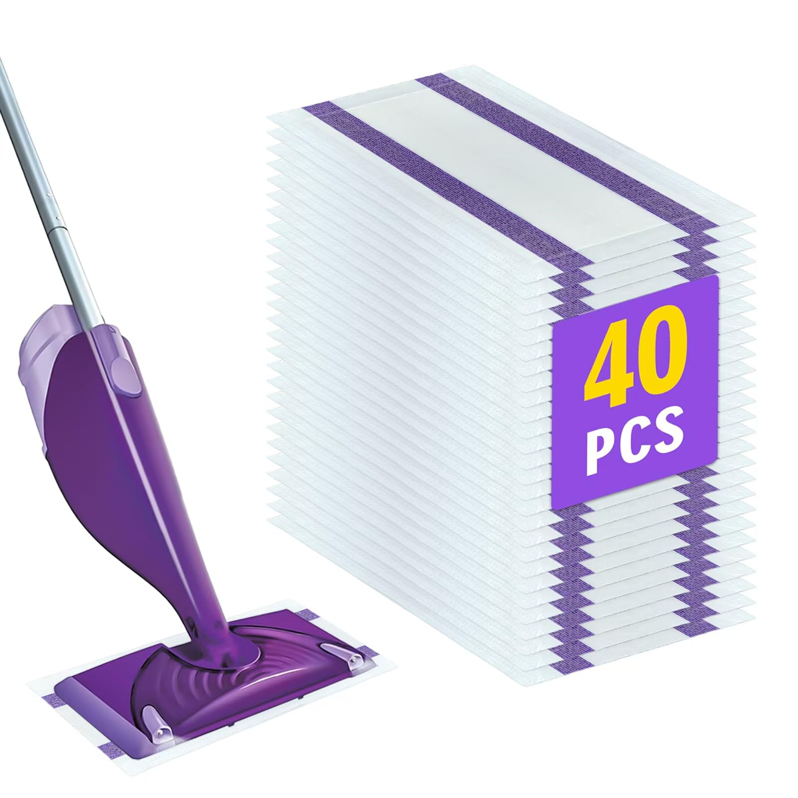 Almohadillas para wiffer Wet Jet, 40 unidades (40)