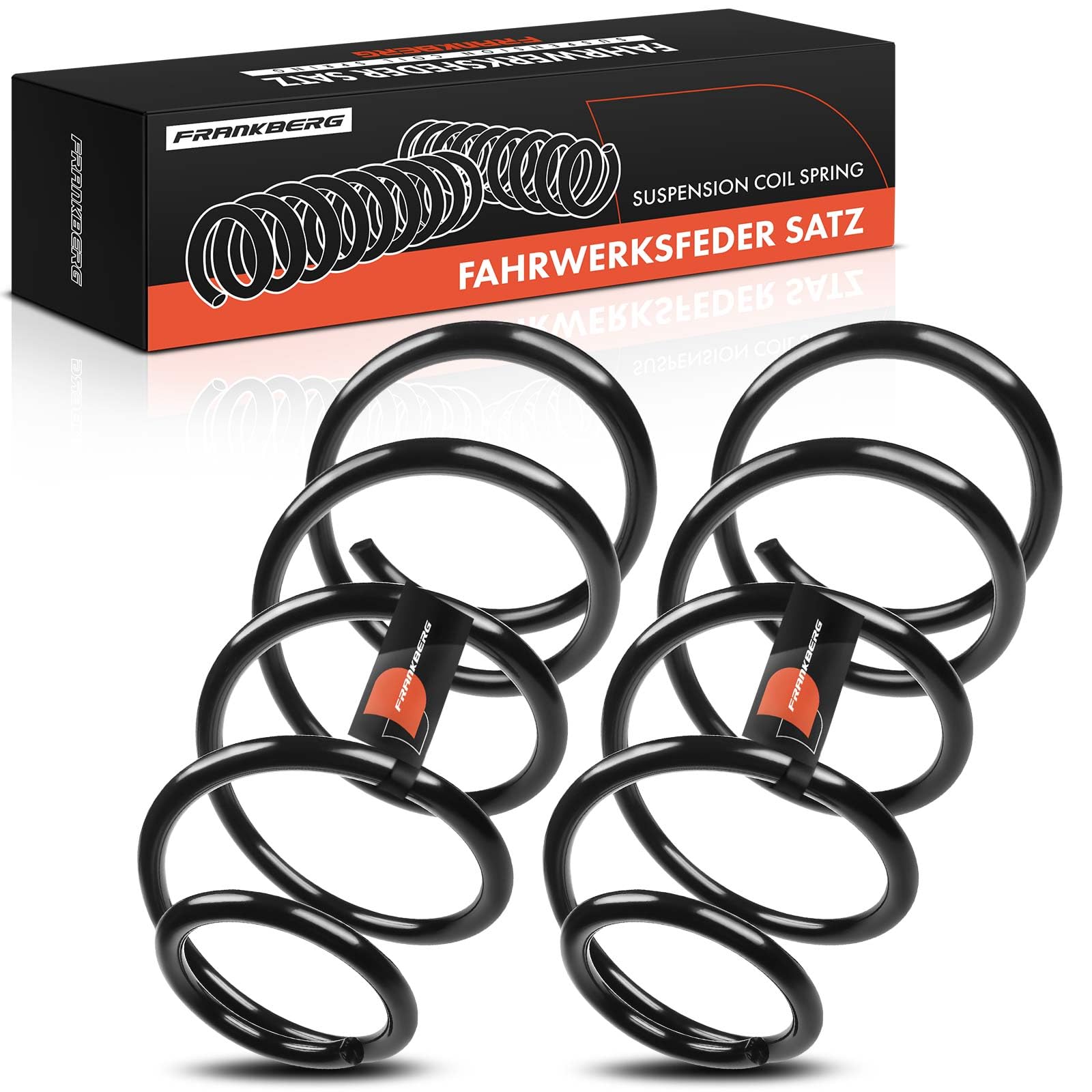 Frankberg 2 muelles de suspensión para eje delantero 1700298 | Compatible con: C-Max II DXA/CB7 DXA/CEU