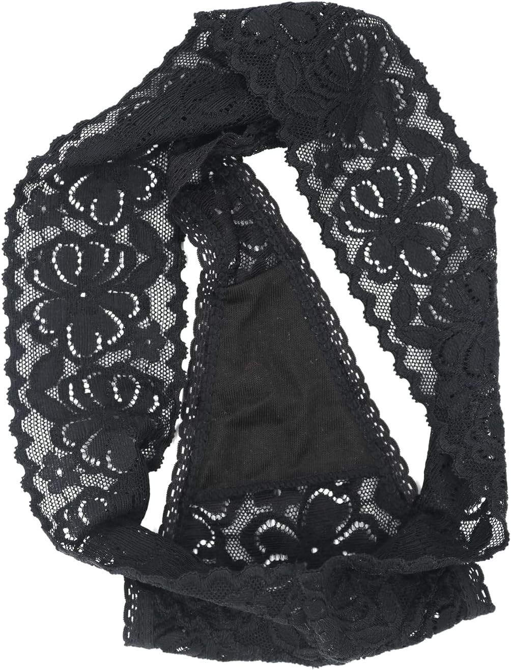 Lace Thongs For Women Plus Size Sexy Underwear T Back Stretch Womens Thongs Underwear 5/6/10 Pack - Image 7