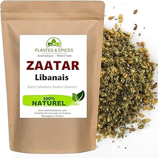 Mélange Zaatar/Za'atar Libanais Qualité Premium - Sachet Fraîcheur Hermétique Refermable (100g)