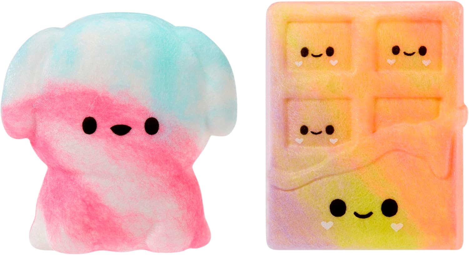 Fluffie Stuffiez Dog & Chocolate Minis Collectible Feature Plush - Surprise Reveal Unboxing Soft and Squishy Tactile Play Fidget DIY