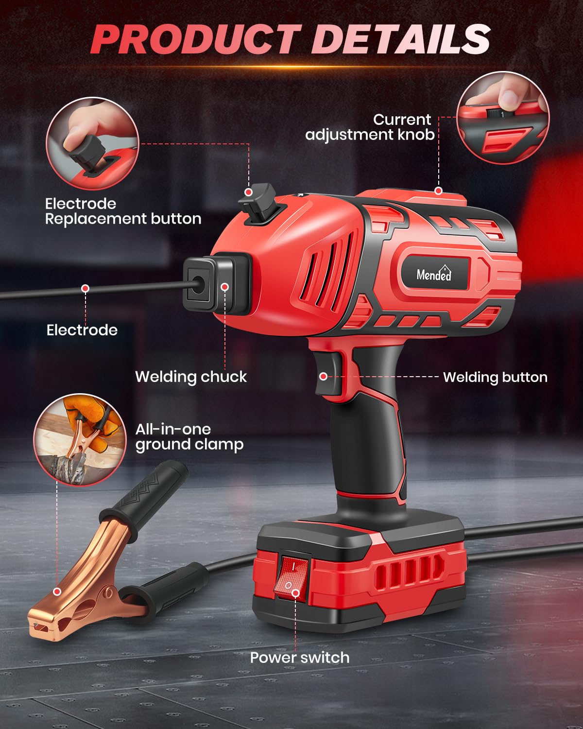 Sakertool Portable Welder - IGBT Handheld -6 Sakertool Portable Welder - IGBT Handheld -6