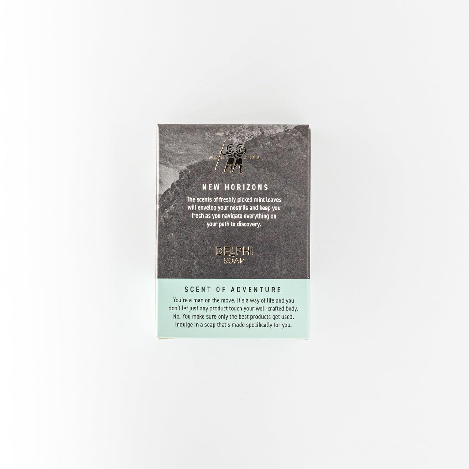 DELPHI Soap Men's Natural 5 oz Moisturizing Bar Soap Made from Natural Oils - Mountain Man 3 pack - Exfoliating - Mountain Ascent, Summit Citrus and new Horizons 3 Bundle