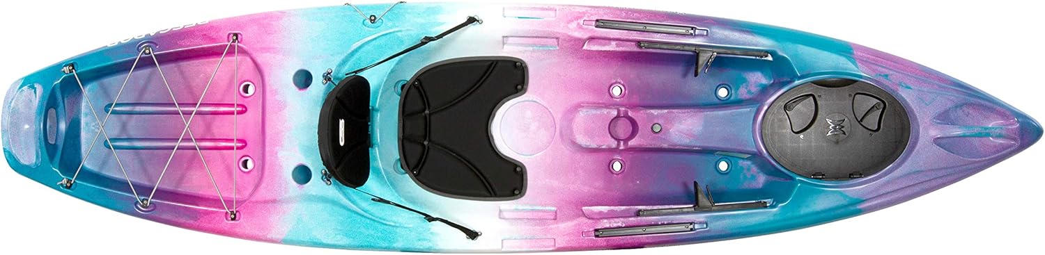Perception Kayaks Perception Pescador 10 | Sit on Top Fishing Kayak with Front Storage Well | Large Rear Storage and Dual Rod Holders | 10′ Perception Kayaks Perception Pescador 10 | Sit on Top Fishing Kayak with Front Storage Well | Large Rear Storage and Dual Rod Holders | 10′