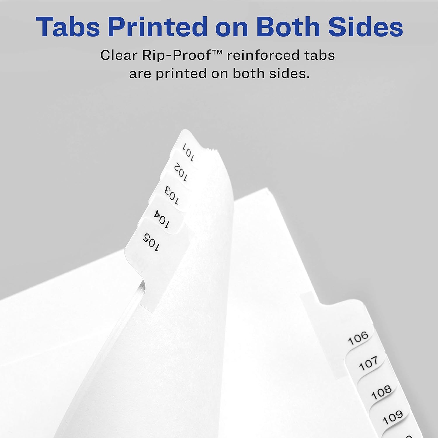 Avery Individual Legal Exhibit Dividers, Allstate Style, A, Side Tab, 8.5 x 11 inches, Pack of 25 (82163),White : Binder Index Dividers : Office Products