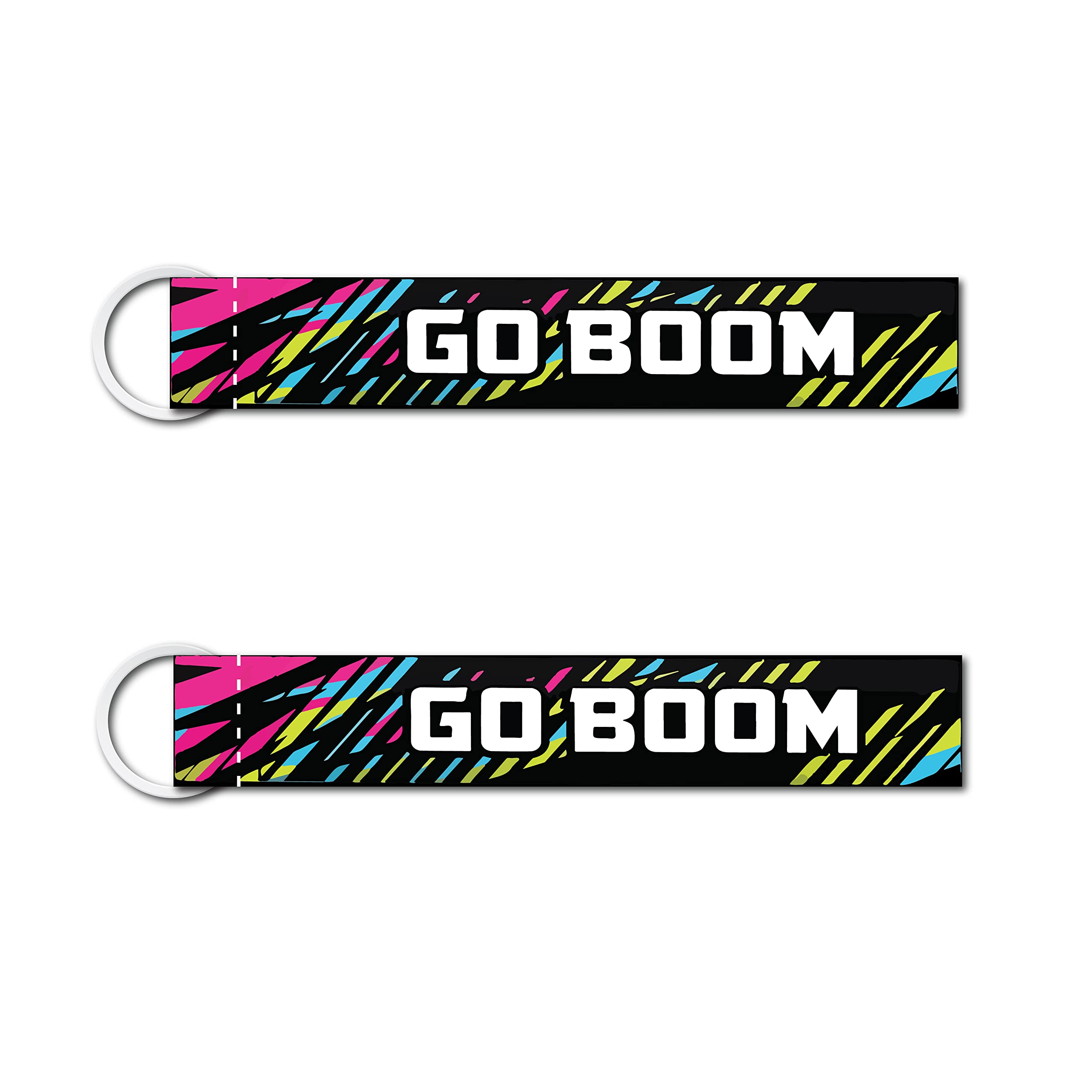 woopme 1Pcs Go Boom Rides Keychain | Off Road & Travel Keychain | New Premium Keychain | Keychain For Bikes & Cars Multicolored (6 x 1 Inches)-picture-42