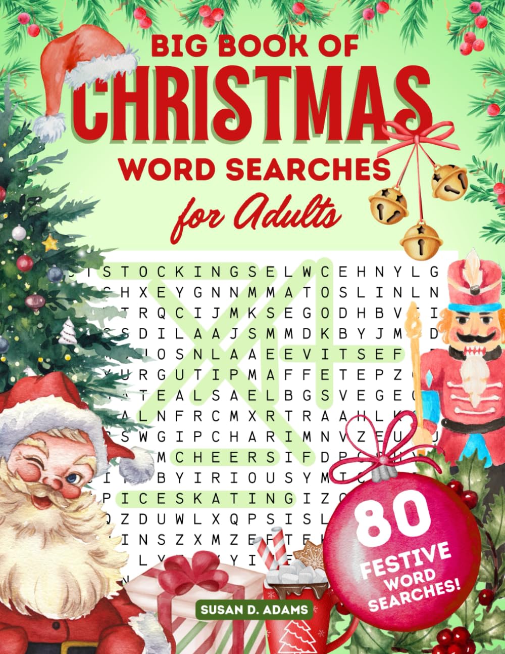 Big Book of Christmas Word Searches for Adults