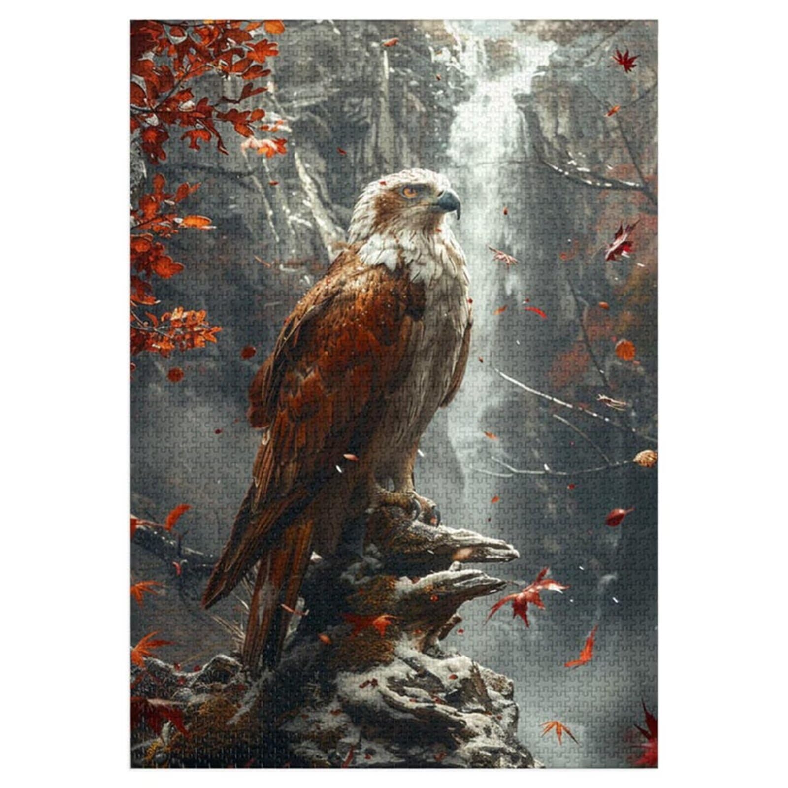 Puzzles 2000 Pièces Adultes Aigle des Cascades 100 x 70 cm Jeu Educatif Puzzle Impossible Puzzle Adultes 2000 Pièces Puzzles