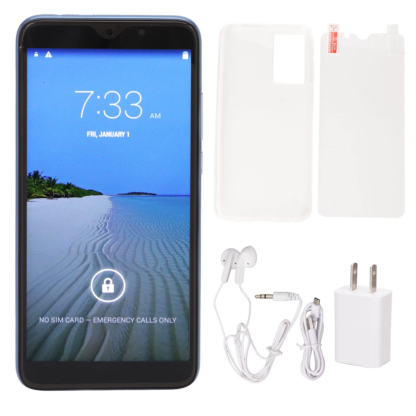 Amazon | S28 Ultraスマートフォン、顔認識付き5.72インチ3Gネット 