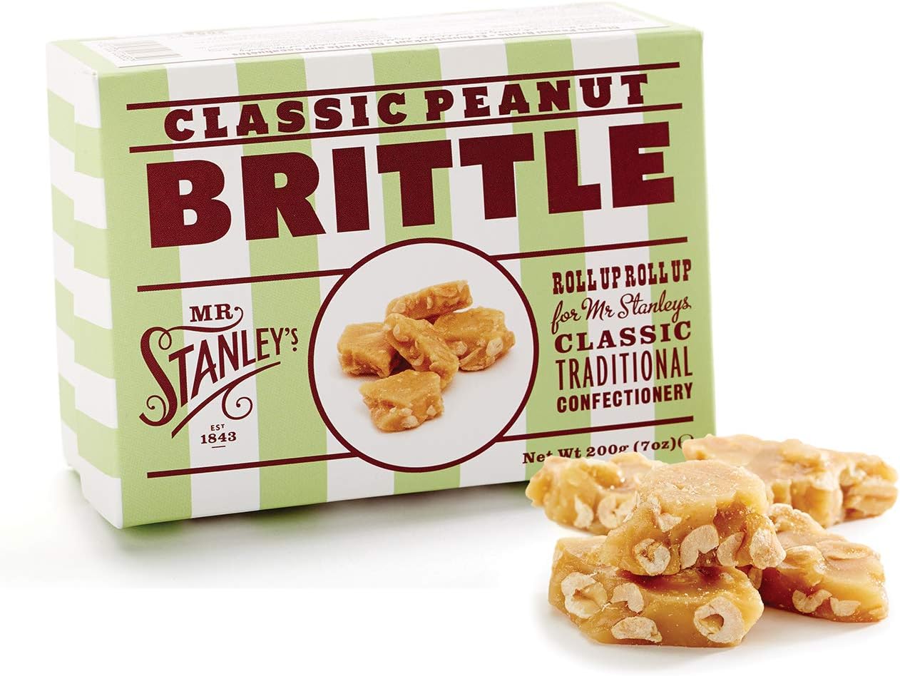 Mr Stanleys Peanut Brittle Box 200 g (Pack of 2)