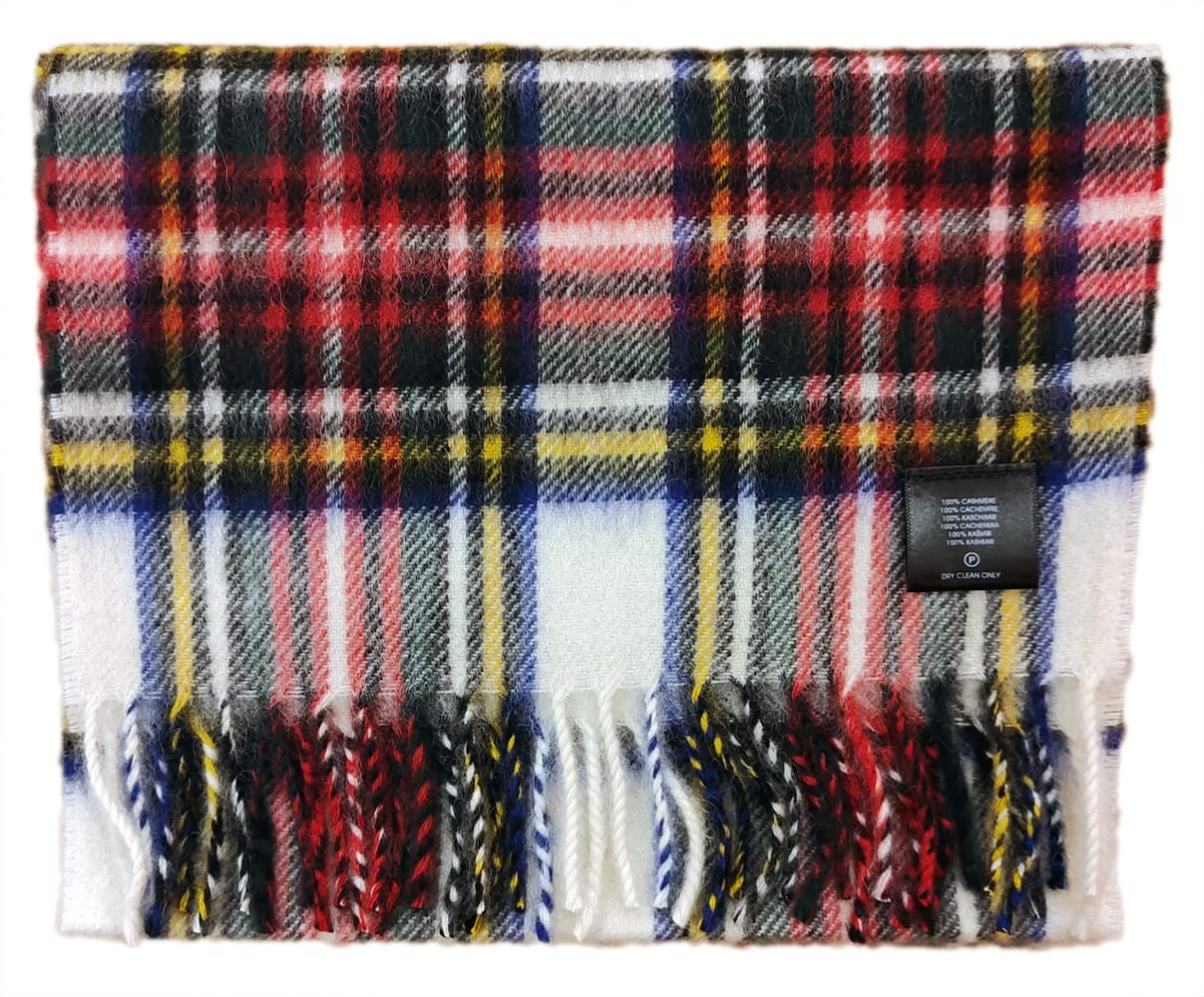 Westaway & Westaway Classic Pure Cashmere Scarf (Dress Stewart)