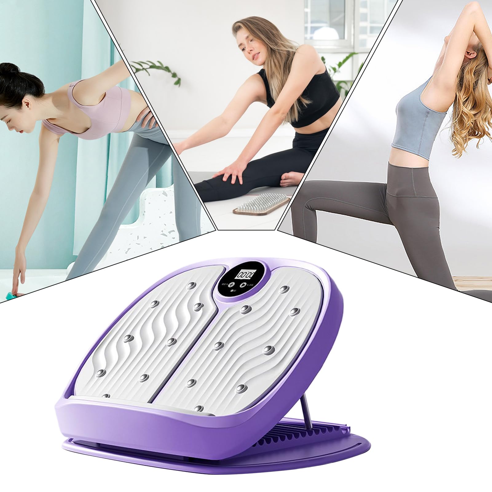 Entrenador de inclinación ajustable en cuclillas - Pilates Balance Board