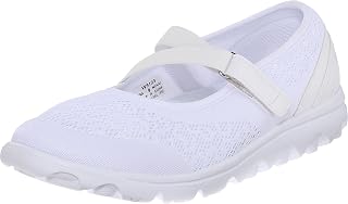 Propet Womens TravelActiv Mary Jane Flats Casual - Black