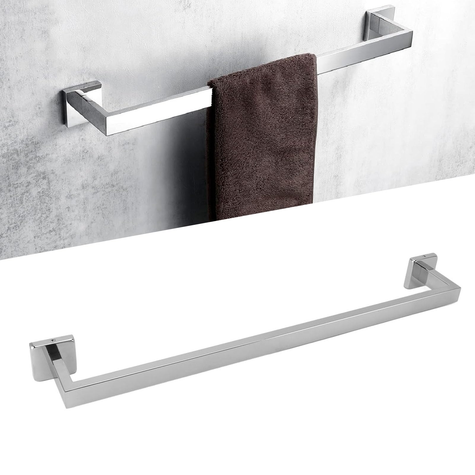 Porte-serviettes salle de bain mural 40cm pour organiser votre espace