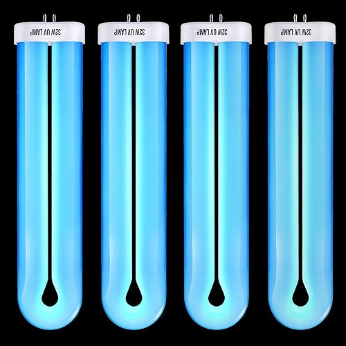 Kittmip Bombillas de repuesto BF190 Bug Zapper de 10 pulgadas compatibles con Flowtron BK-40D, bombillas negras de 32 W, FUL32T8BL, 365 nm con luz