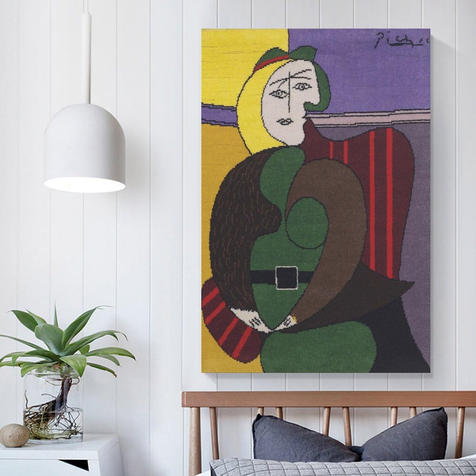 Amazon.co.jp: Pablo Picasso パブロ・ピカソポスター 絵画 赤い