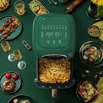 Air Fryer, Air Fryer Oven for Oil-Less Air Frying Cooking, Multi-Functions Smart Cooker, Tower Hot Air Fryer, Oil Free Hot Oven Cooker