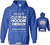 Custom Hoodie Design - Design Your Own Hooded Sweatshirt
